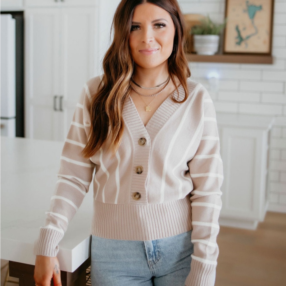 Rochelle Striped Dolman Sweater